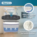 ClearAire Disposable Dehumidifier (500ml x 2)