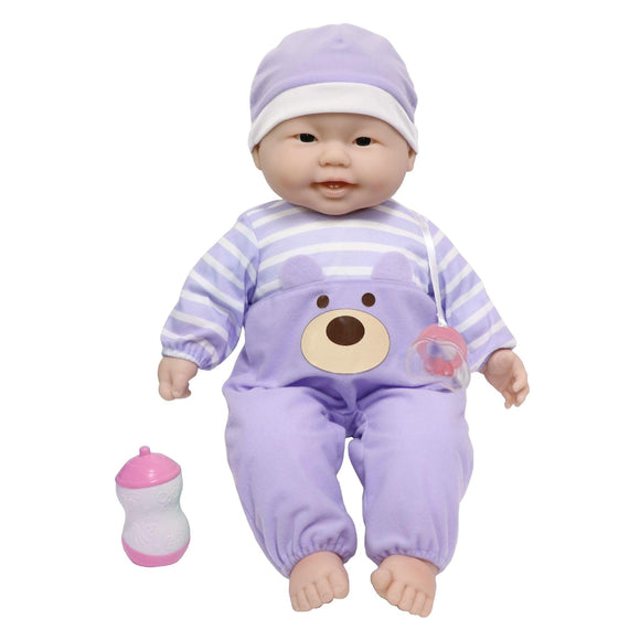 Lots to Cuddle Babies Asian Soft Body Baby Doll 20 inches - Purple