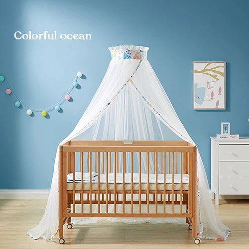 KUB Baby Mosquito Net - Colorful Ocean (Round)