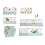 KUB Baby Cotton Crib Bedding (6-Piece Set)
