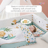 KUB Baby Cotton Crib Bedding (6-Piece Set)