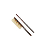 KENT Tortoiseshell Effect Soft Natural Bristle Baby Brush and Comb Set