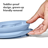 OXO Tot Stick And Stay Suction Divided Plate