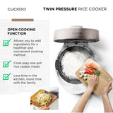 Cuckoo Multi-Fuctional Twin Pressure Rice Cooker (CRP-ST06)