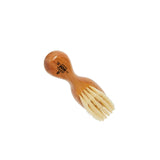 KENT Finest Soft Pure White Bristle Cherrywood Baby Brush