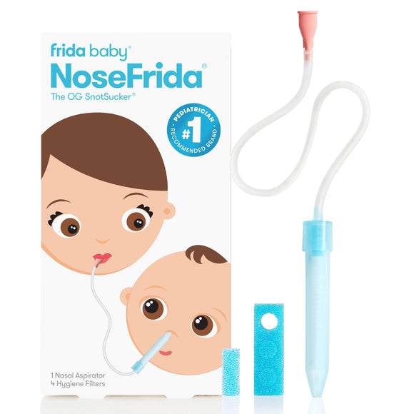 Nose Frida Nasal Aspirator With 1 box Filters (THE SNOTSUCKER)