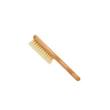 KENT Finest Soft Pure White Bristle Cherrywood Baby Brush