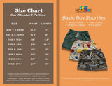Sew Childhood - Basic Boys Shorties (1yr)