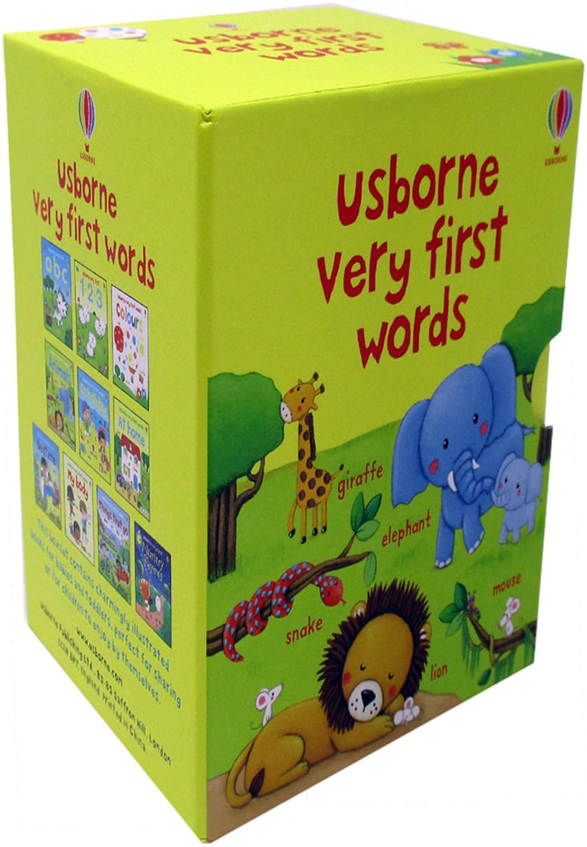 Usborne Very First Word Library Collection – Urban Essentials Philippines