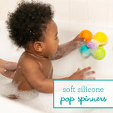 Infantino Silicone Bath Pop Spinners