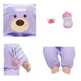 Lots to Cuddle Babies Asian Soft Body Baby Doll 20 inches - Purple