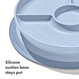 OXO Tot Stick And Stay Suction Divided Plate