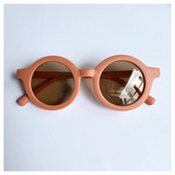 Blooming Wisdom - Round Fashion Sunglasses (With Case)