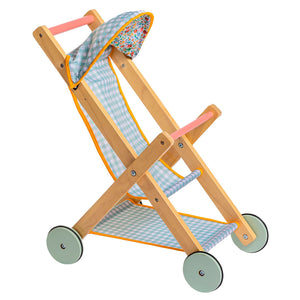 Lots to Cuddle Deluxe Wood Stroller