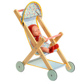 Lots to Cuddle Deluxe Wood Stroller