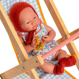 Lots to Cuddle Deluxe Wood Stroller