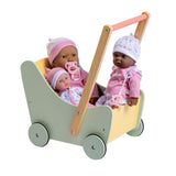 Lots to Cuddle  Deluxe Wood Push Cart