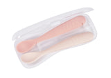 Beaba Set of 2 1st Age Silicone Spoons with Case