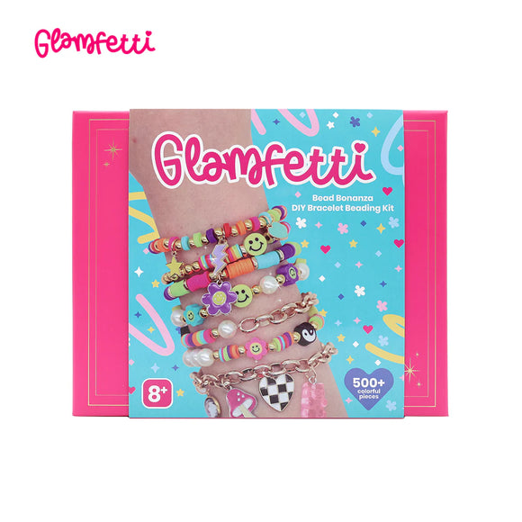 Glamfetti Bead Bonanza DIY Bracelet Beading Kit