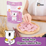 Baby Moby Kitchen Rice Button Crackers (6 MONTHS UP)