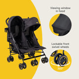 Jovikids Ezra Twin Stroller V2