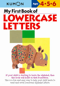 Kumon: My First Book of Lowercase Letter