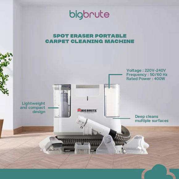CLEARNACE: Big Brute Spot Eraser Portable Carpet Cleaning Machine