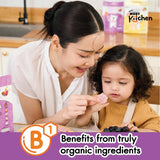 Baby Moby Kitchen Rice Button Crackers (6 MONTHS UP)