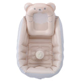 Richell Inflatable Soft Baby Bath Step Up