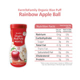 Farm to Baby Organic Rice Puff Rainbow Ball