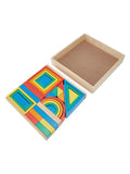 Anko Wooden Geometric Block Set