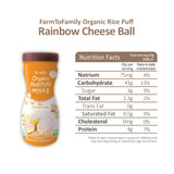 Farm to Baby Organic Rice Puff Rainbow Ball
