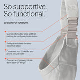 ErgoBaby Upsie Sling Carrier (Pearl Grey)
