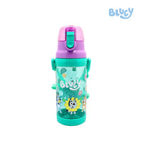Totsafe Bluey Plastic Water Bottle with Strap 500mL