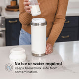 Baby Brezza Breastmilk Portable Cooler 20oz - White