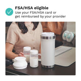 Baby Brezza Breastmilk Portable Cooler 20oz - White