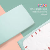 KUB Baby Cotton Crib Bedding (6-Piece Set)