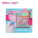 Glamfetti Creativity Corner Coin Pouch & Pencil Bag Kit