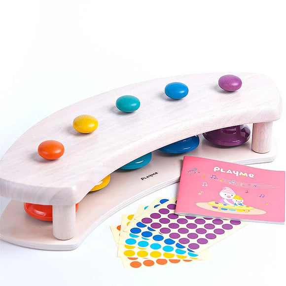 PLAYME PAT BELLS SHELF 知育玩具 Playme Pat Bells Shelf | Starfish Store