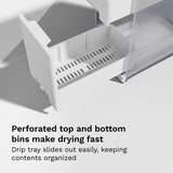 Baby Brezza Covered Drying Rack & Organizer