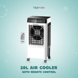 Big Brute Air Cooler 20L Digital with Remote Heavy Duty 20 Liters 130 Watts Remote Control Included 20% OFF