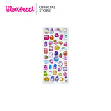 Glamfetti Kawaii 3D Embossed Stickers (1 Sticker Sheet)