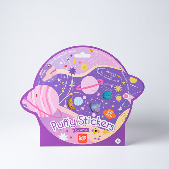 Djee Bear Puffy Stickers