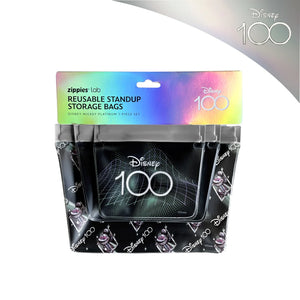 Zippies Lab Disney Platinum Mickey Reusable Bag Set (D100 Edition)