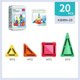 Kebo Mini Starshine Magnetic Tiles (20 PCS)