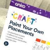 Anko Craft Paint Your Own Placement