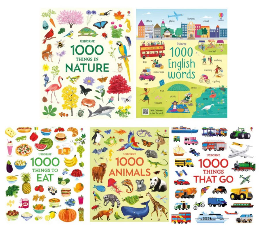 Usborne 1000 Things Collection (5 Book Set) – Urban Essentials Philippines
