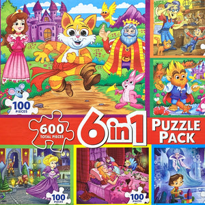 Anko 6 in 1 Puzzle Pack
