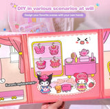 Little Fat Hugs - Sanrio Magnetic Activity Book