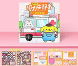 Little Fat Hugs - Sanrio Magnetic Activity Book